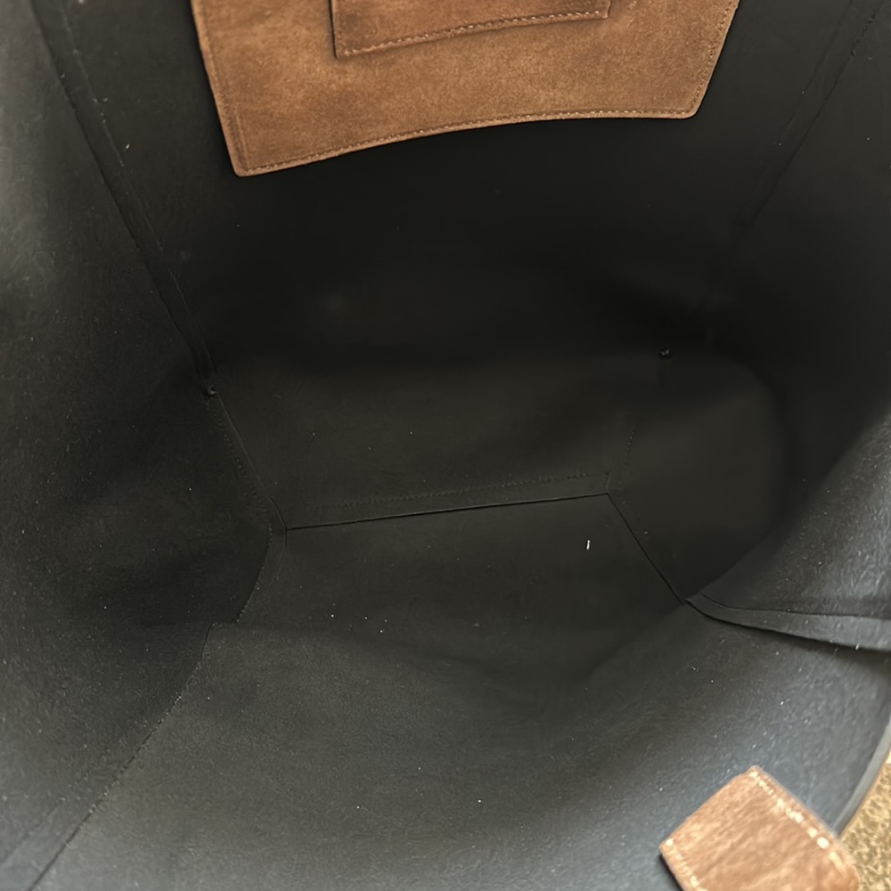 Banana Republic Corso Suede Leather Top Handle Tote Bag - Picture 11 of 11